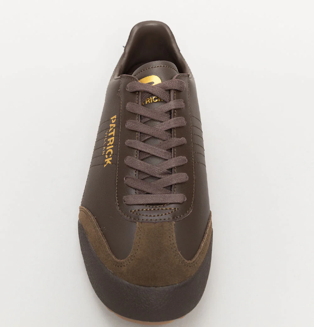 Patrick Villan Trainers Brown - Image 3