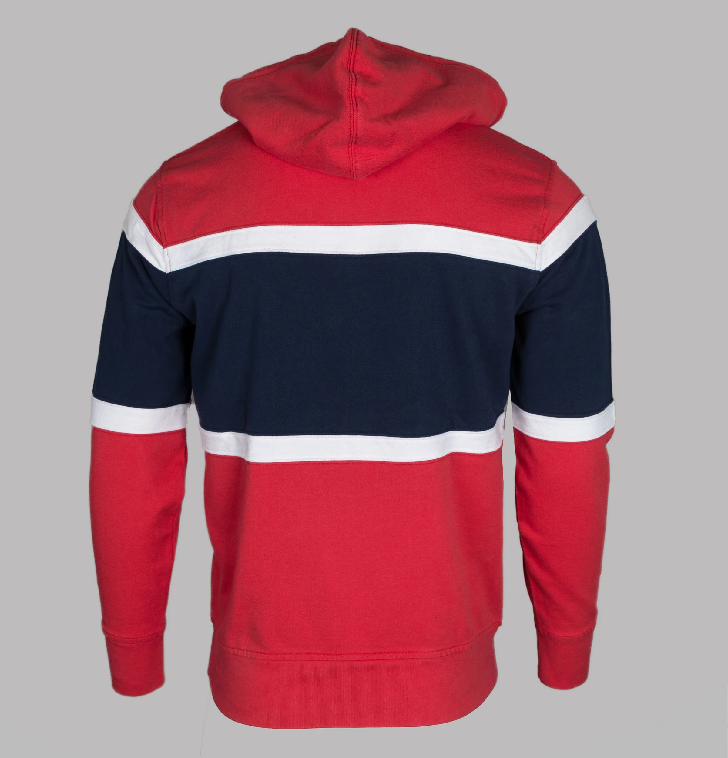 Levi's® Pieced Colour Block Hoodie Brilliant Red - Image 2