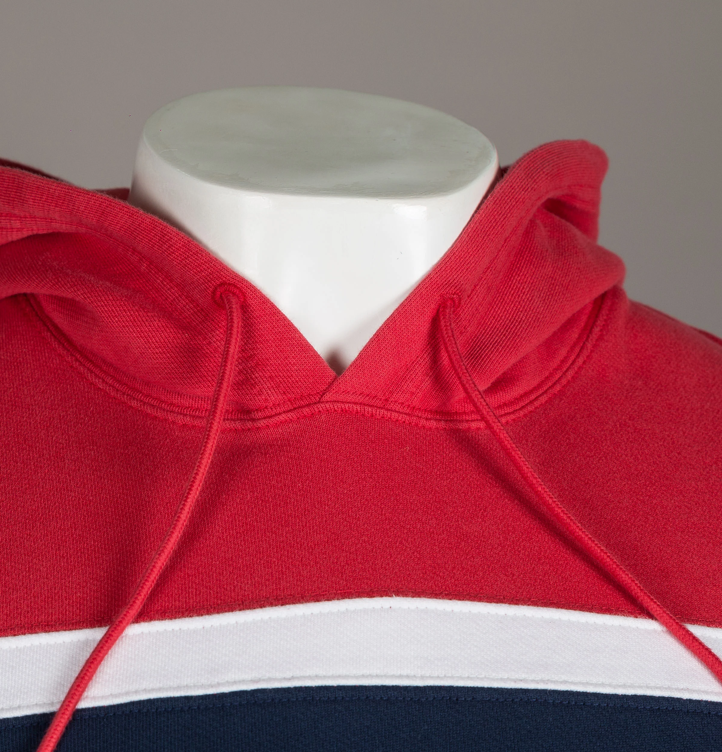 Levi's® Pieced Colour Block Hoodie Brilliant Red - Image 3