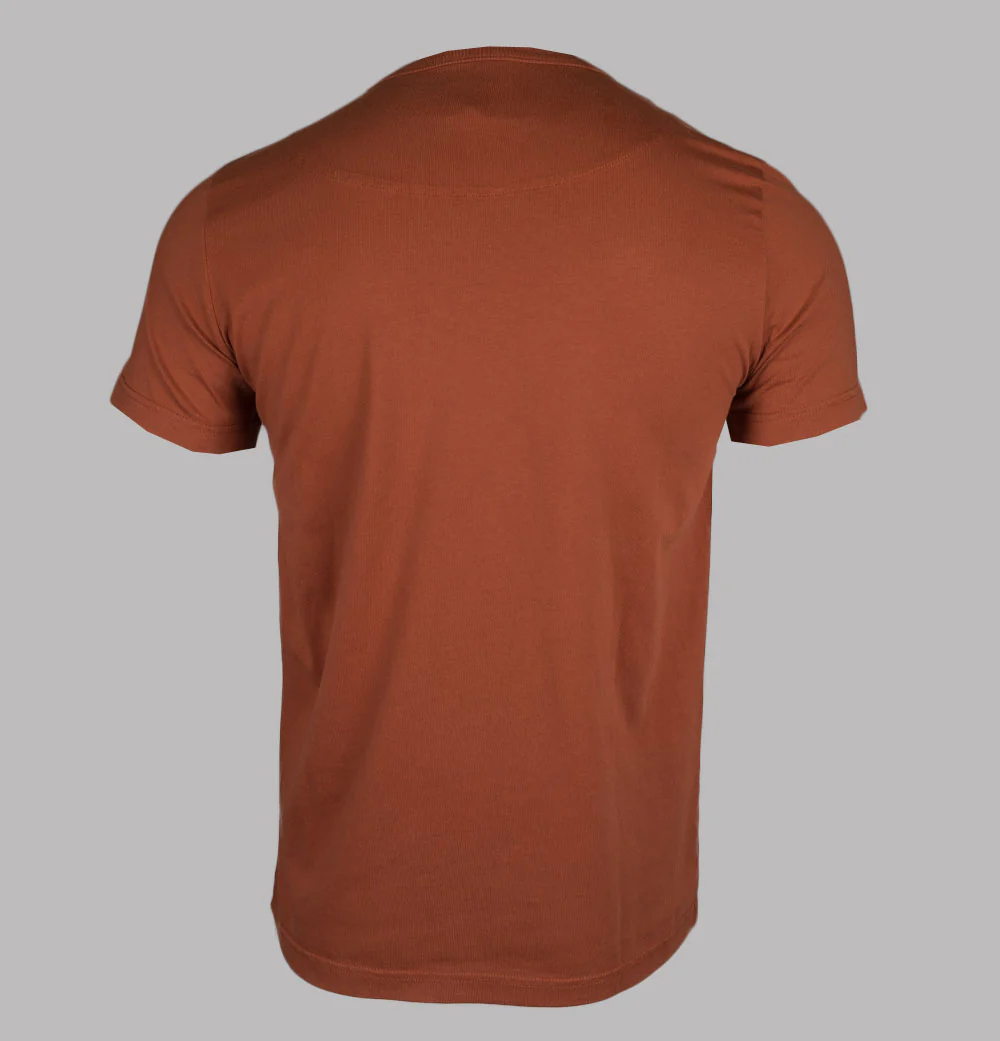 Pretty Green Acquiesce Logo T-Shirt Orange - Image 2