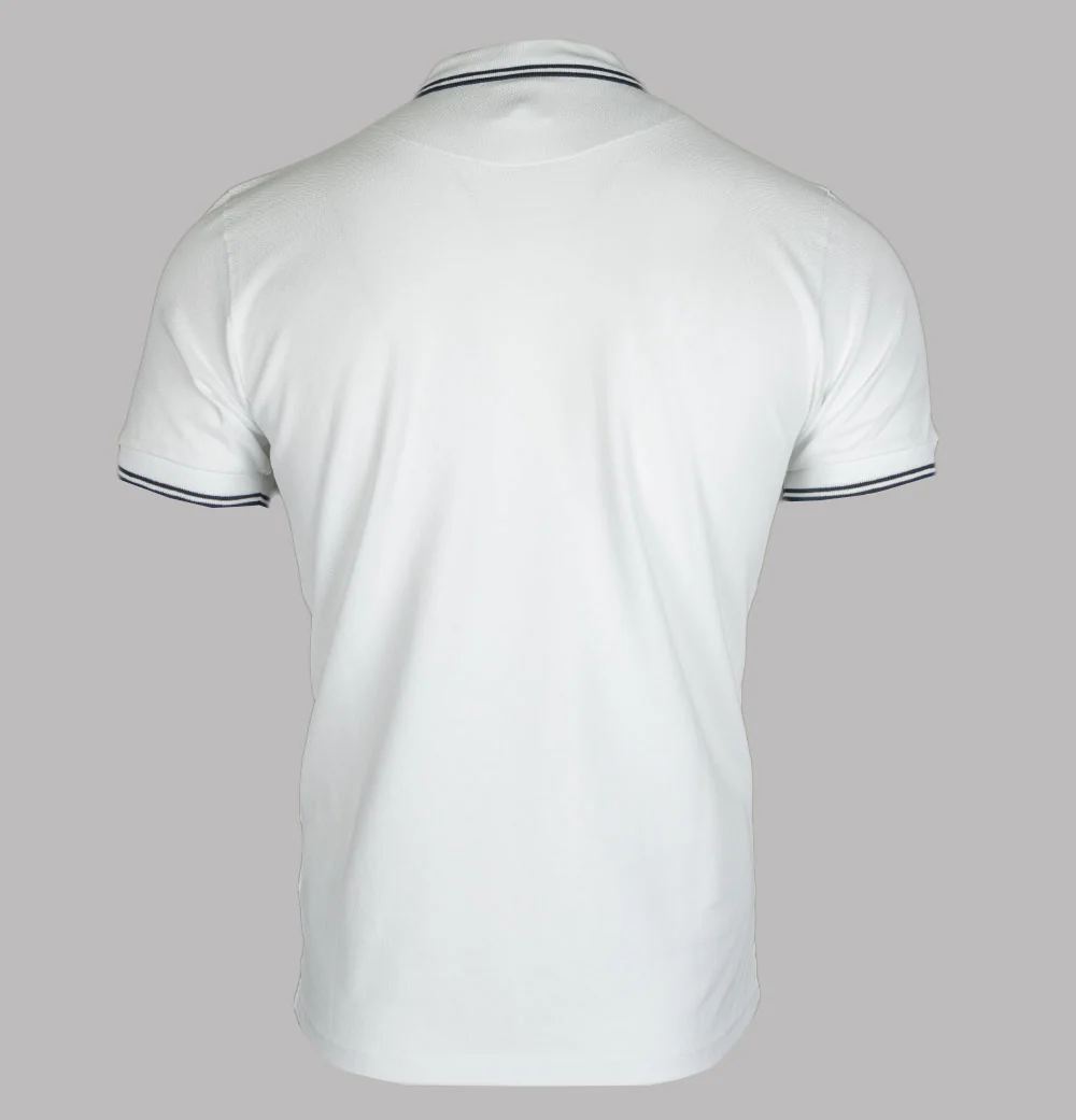 Pretty Green Barton Polo Shirt White - Image 2