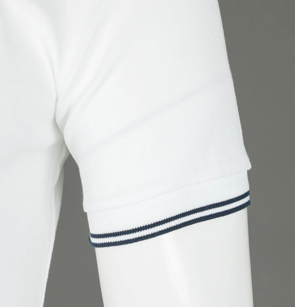 Pretty Green Barton Polo Shirt White - Image 5