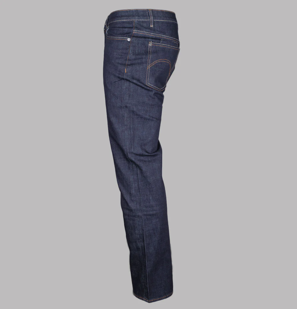 Pretty Green Burnage Regular Fit Jeans Rinse Wash