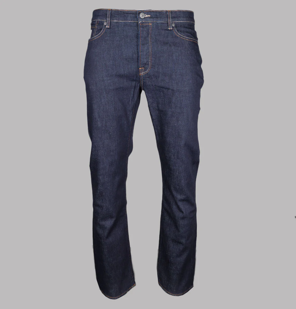 Pretty Green Burnage Regular Fit Jeans Rinse Wash - Image 2