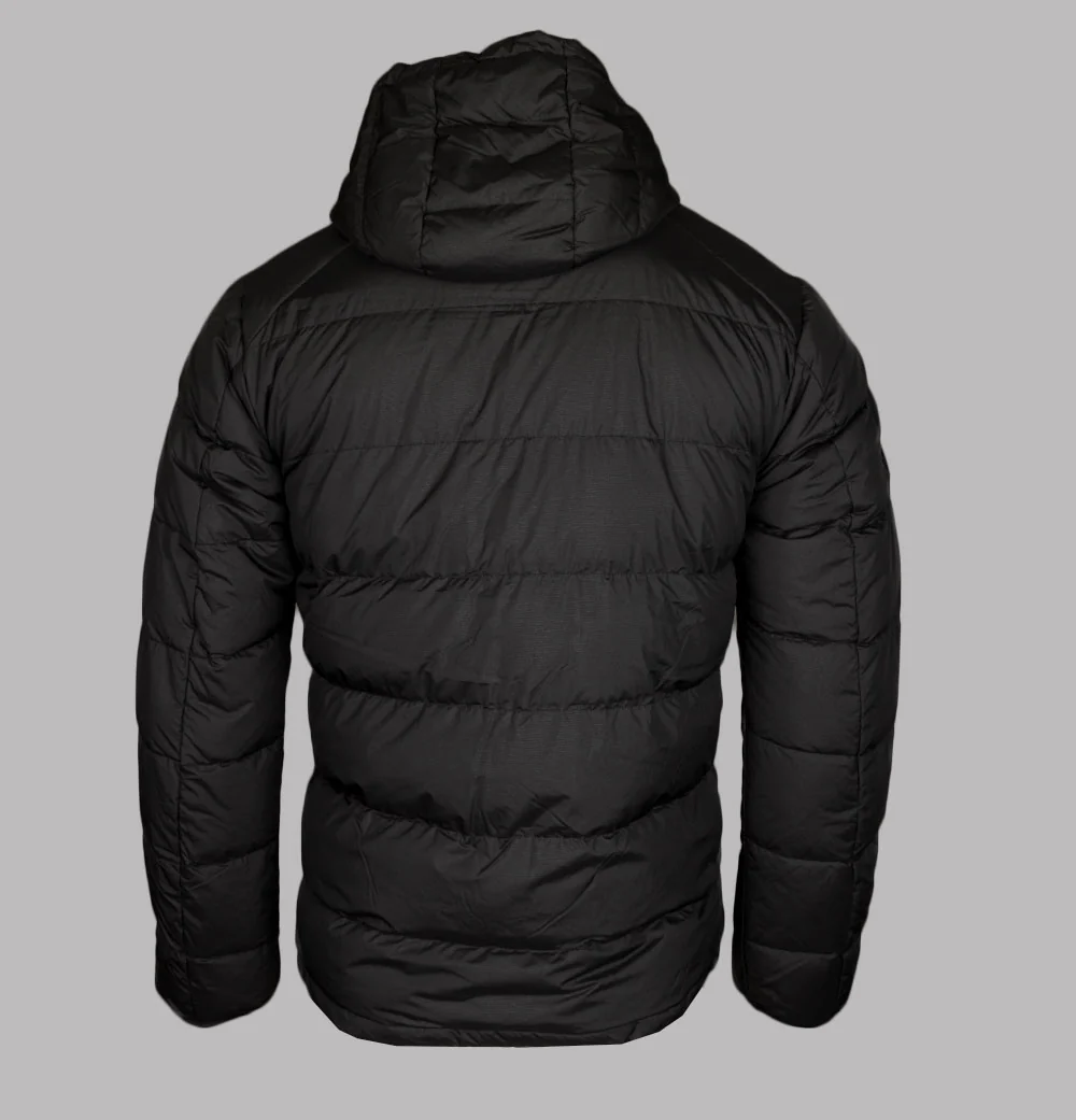 Pretty Green Cyclone Quilted Jacket Black - Image 2