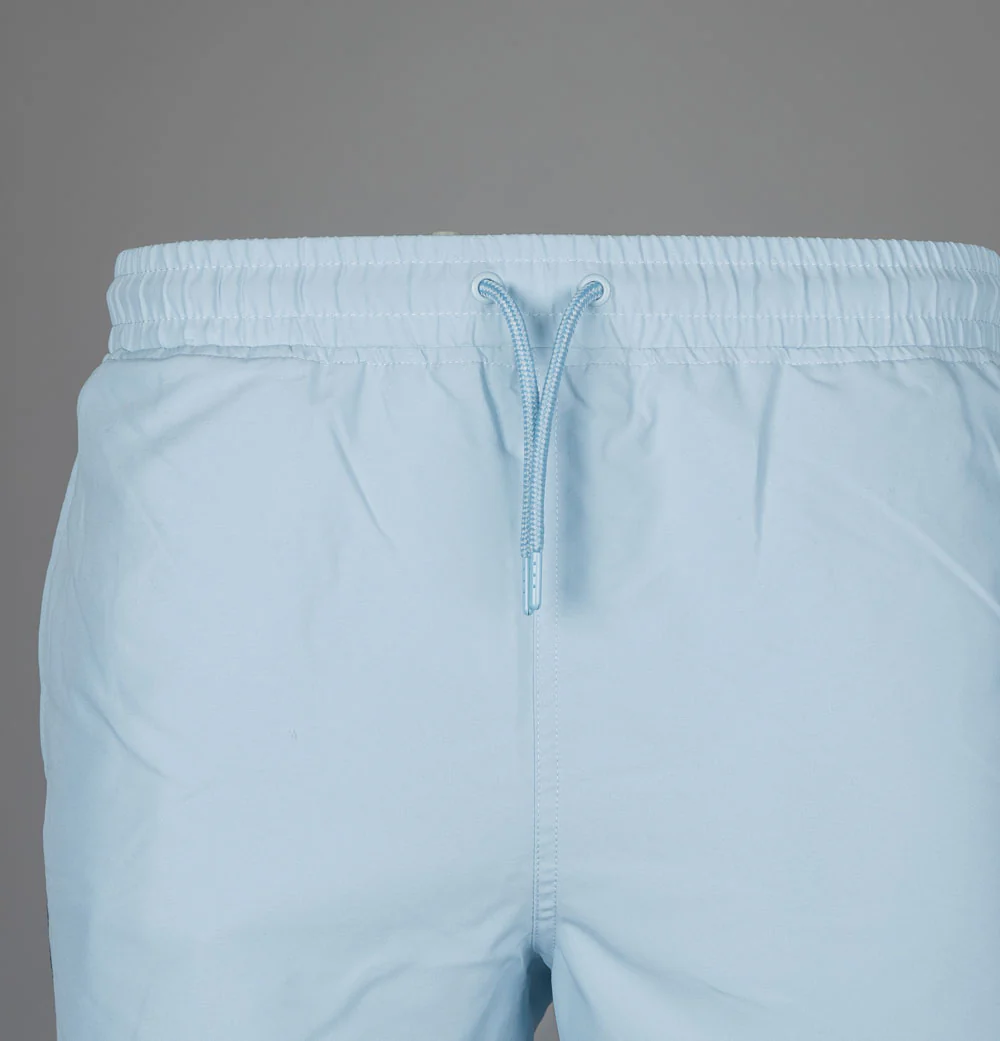 Pretty Green Eclipse Paisley Tape Swim Shorts Light Blue - Image 4