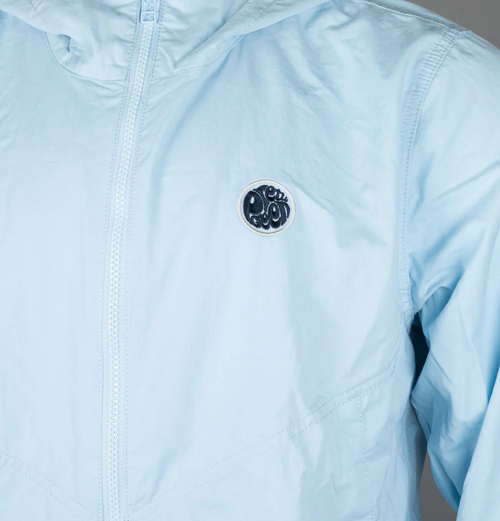 Pretty Green Feltham Hooded Jacket Light Blue - Image 4