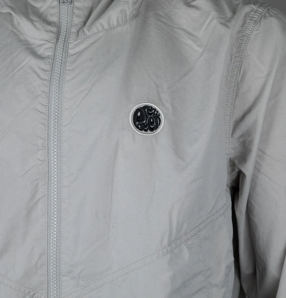 Pretty Green Feltham Hooded Jacket Light Grey - Image 4