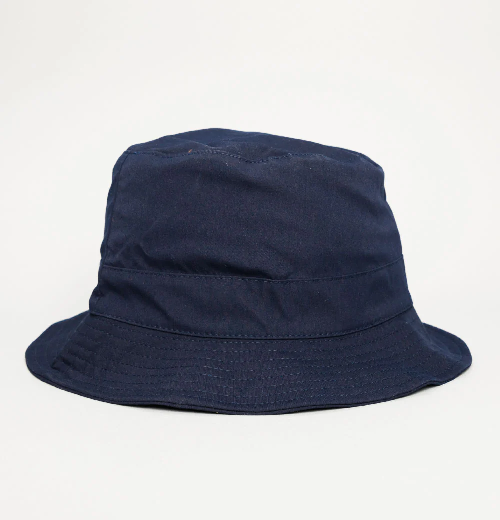 Pretty Green Festival Bucket Hat Navy - Image 3