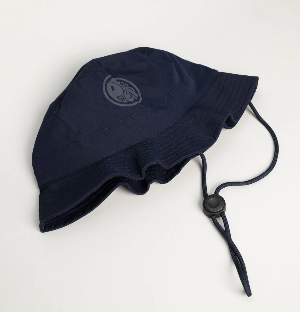 Pretty Green Festival Bucket Hat Navy - Image 4