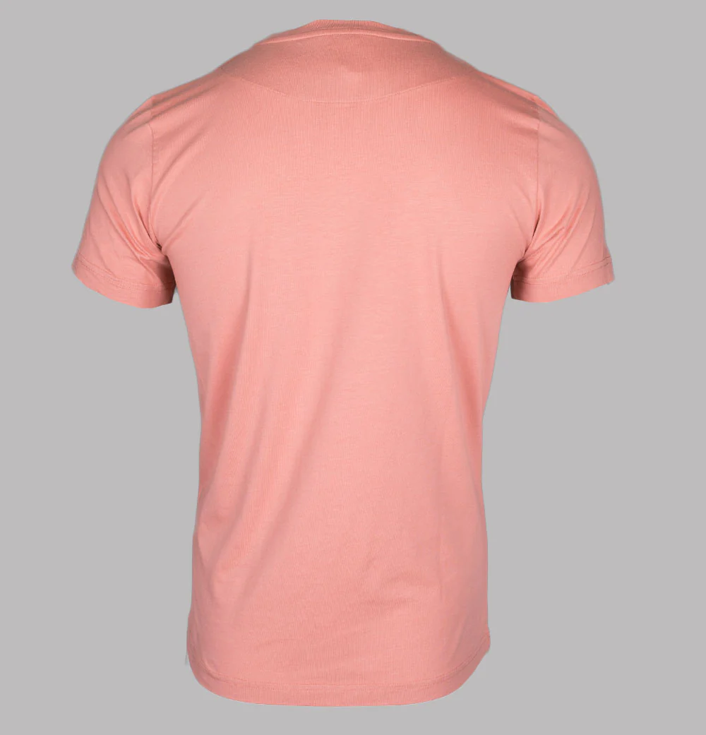 Pretty Green Gillespie Logo T-Shirt Pink - Image 2