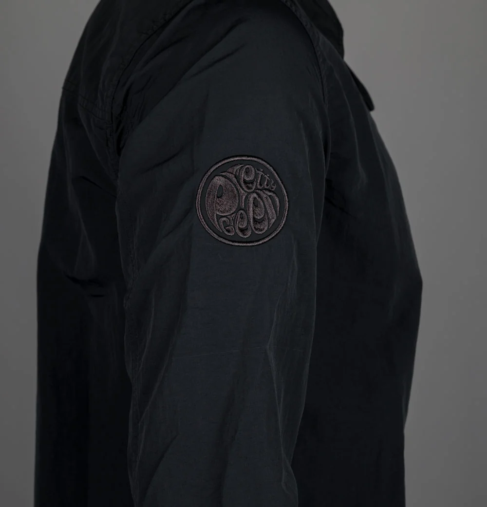 Pretty Green Heaton Overshirt Black - Image 3