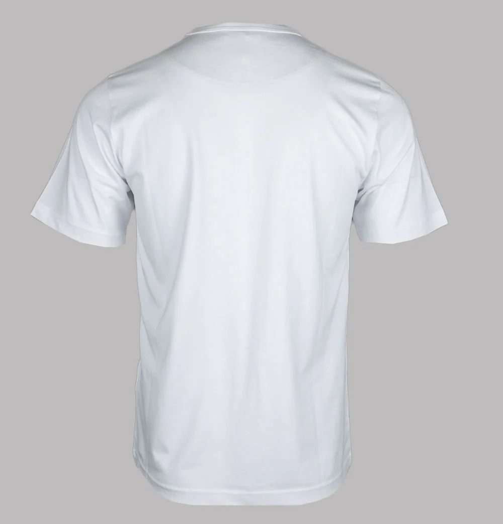Pretty Green House Paisley Logo T-Shirt White - Image 2