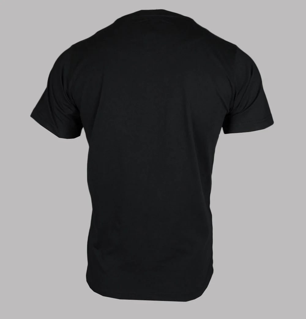 Pretty Green Marriot Paisley Logo T-Shirt Black - Image 2