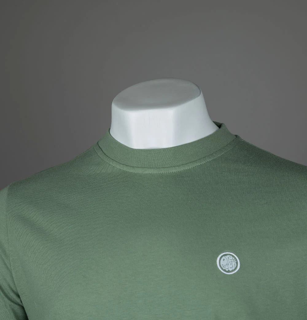Pretty Green Mitchell T-Shirt Light Green - Image 4