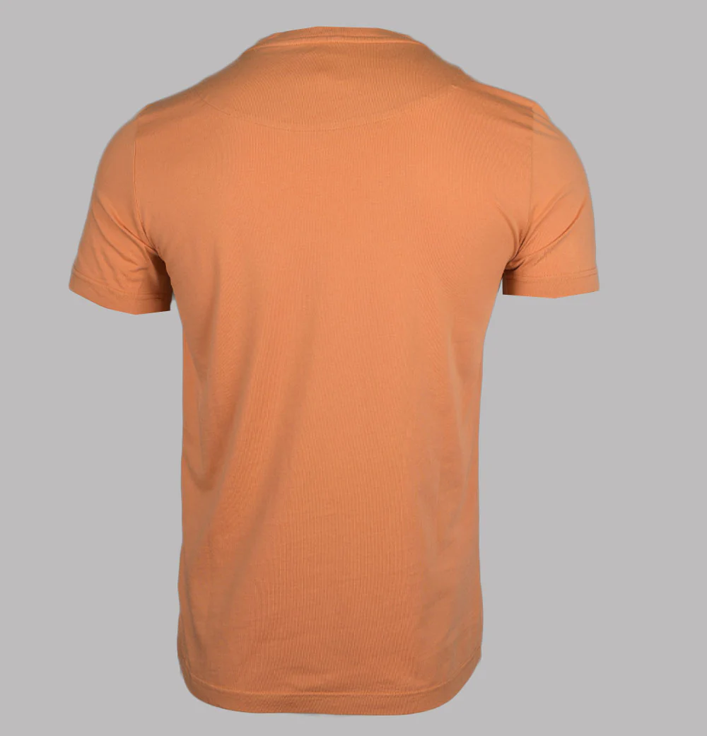 Pretty Green Mitchell T-Shirt Orange - Image 2