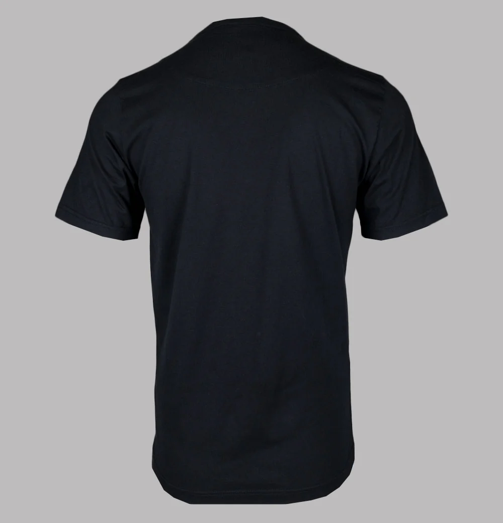 Pretty Green Mystic Paisley Logo T-Shirt Black - Image 2