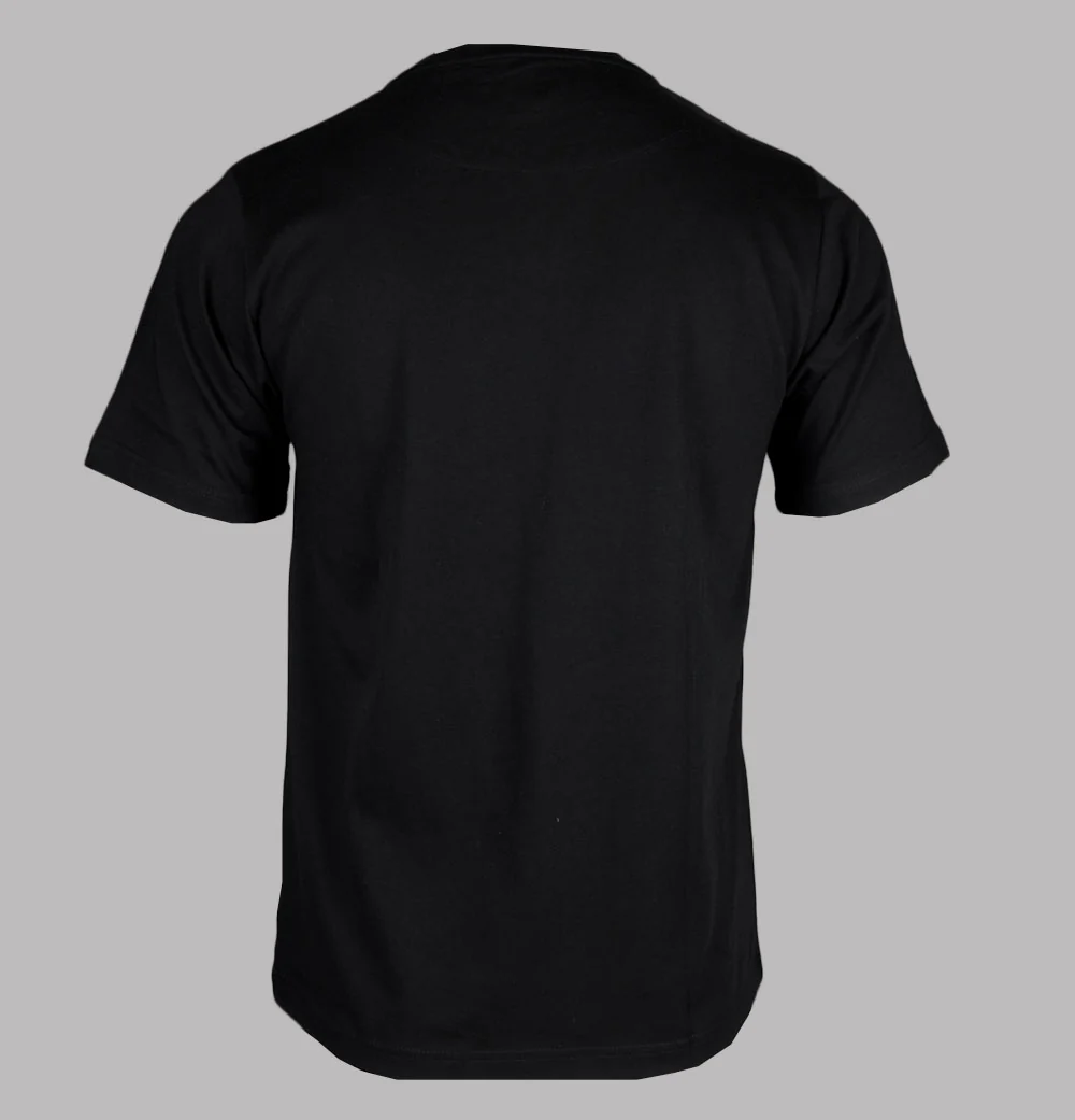 Pretty Green Resonance Box Logo T-Shirt Black - Image 2