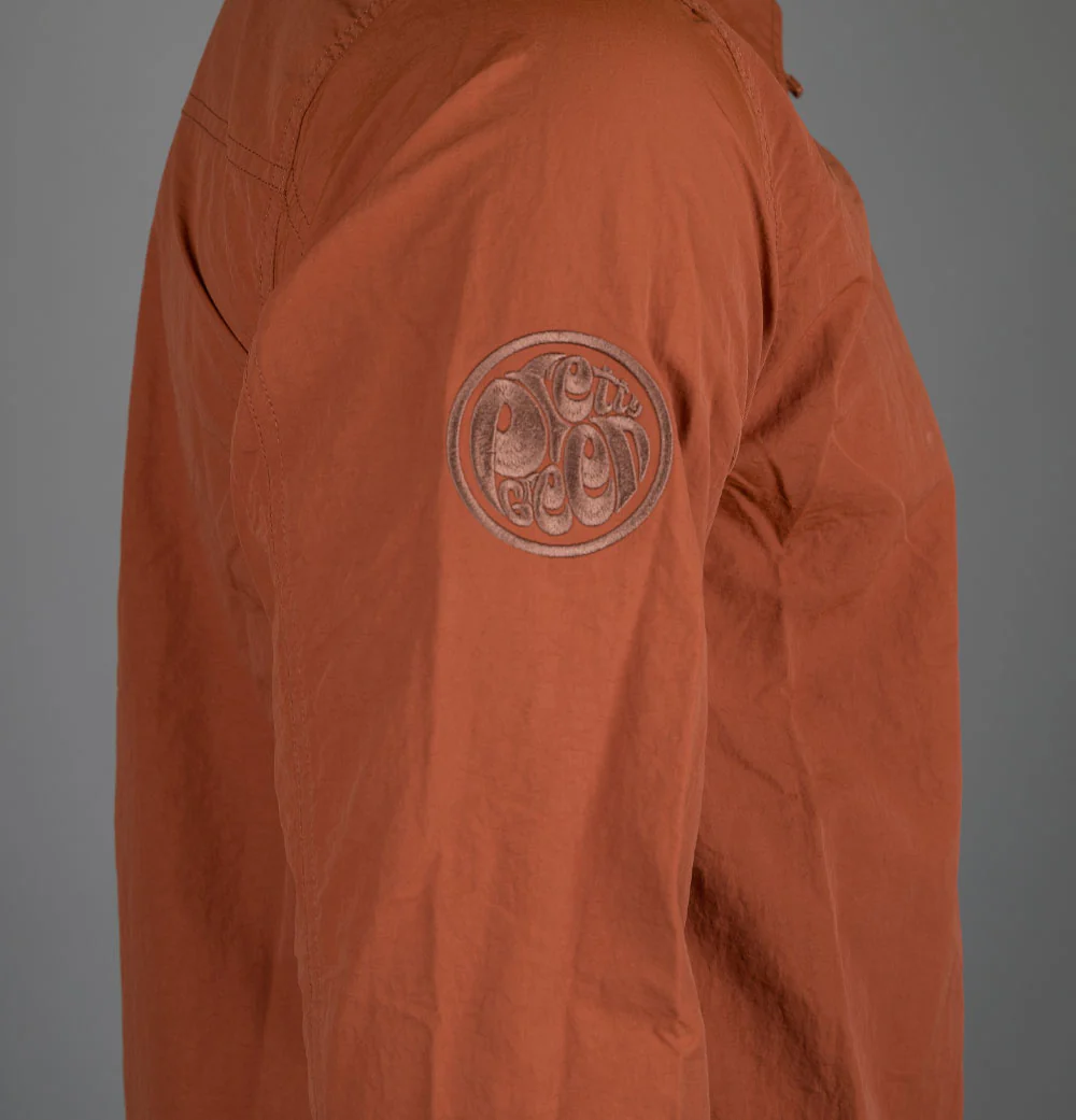 Pretty Green Ridley Overshirt Orange - Image 5
