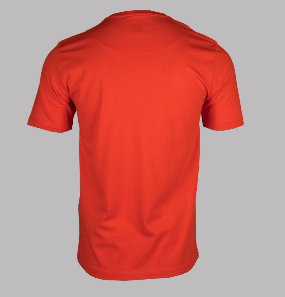 Pretty Green Sinclair T-Shirt Orange - Image 2