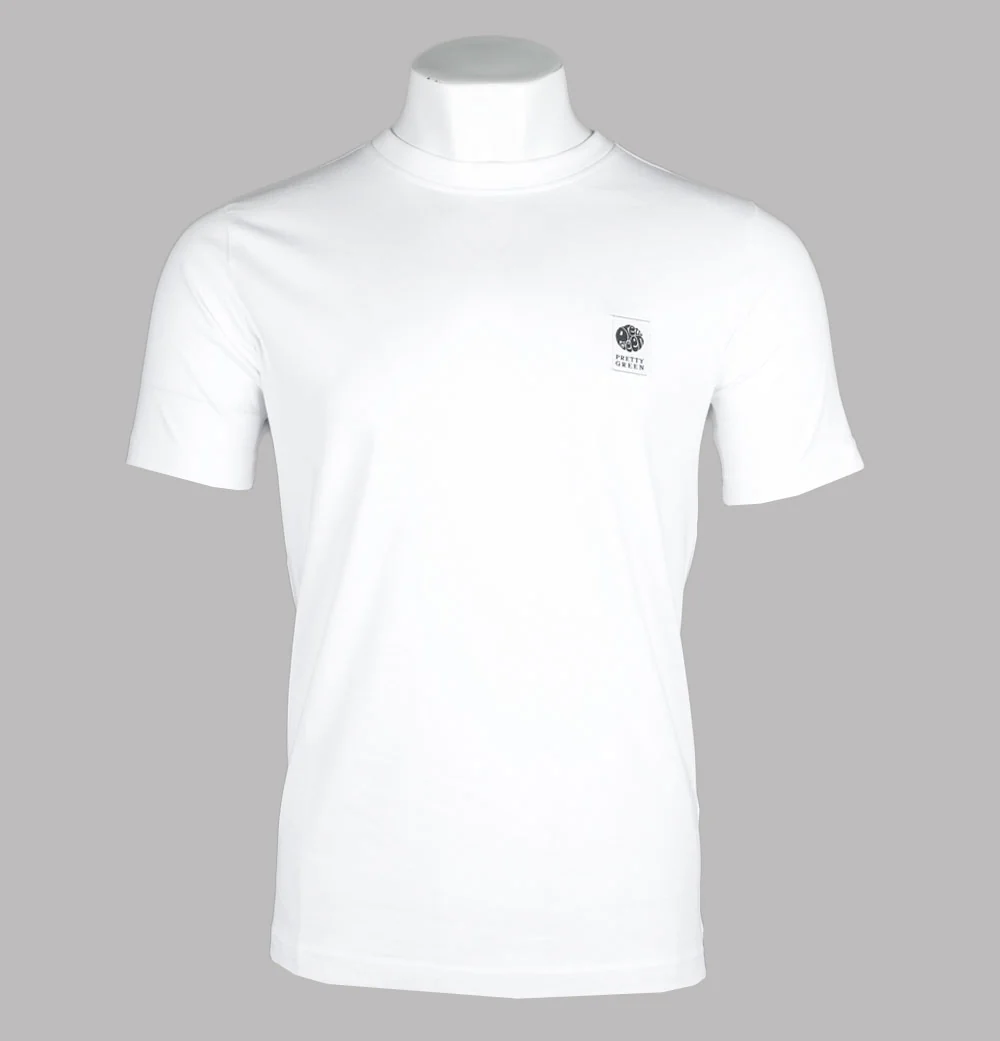 Pretty Green Sinclair T-Shirt White