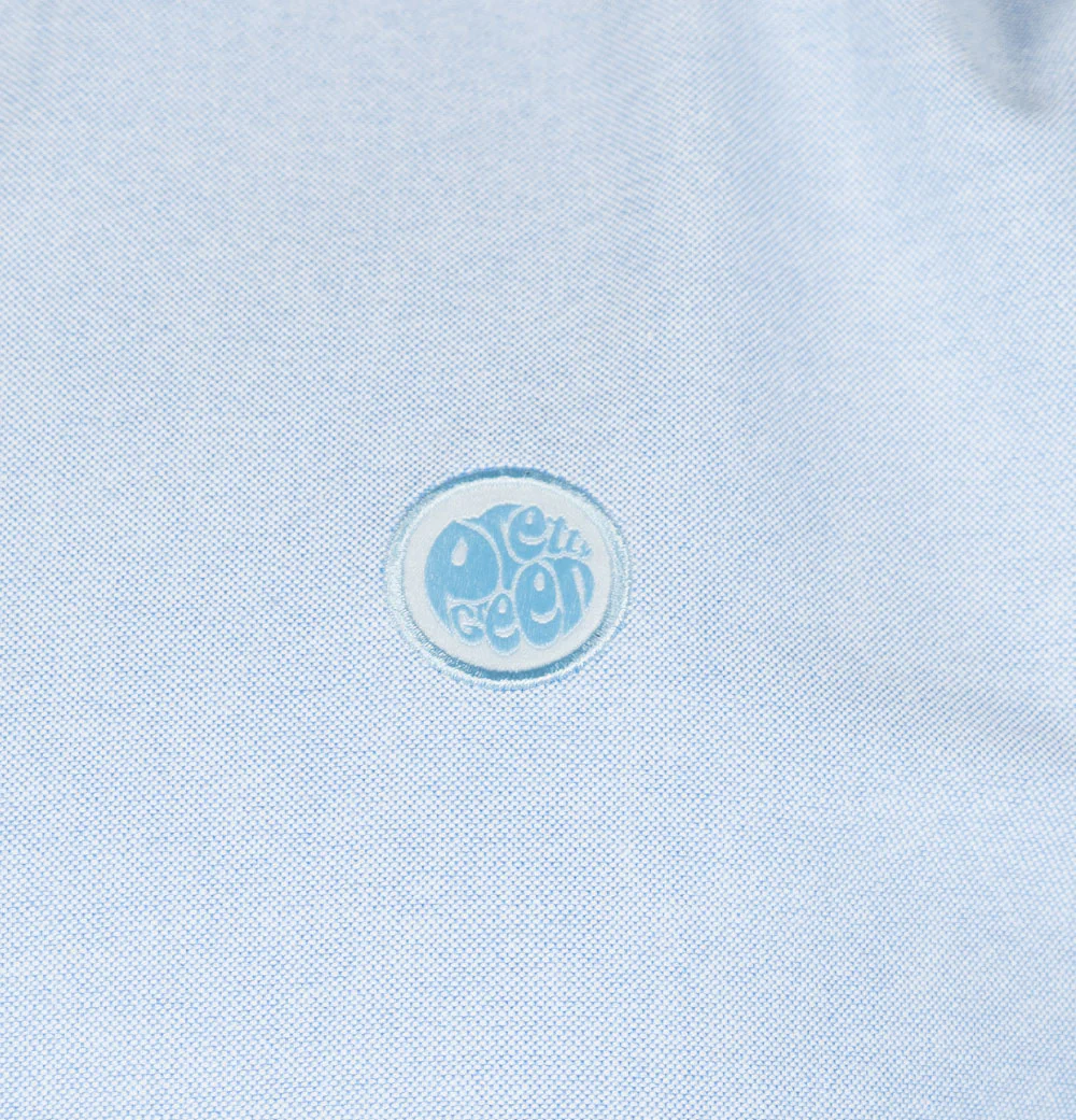 Pretty Green SS Oxford Shirt Blue - Image 4