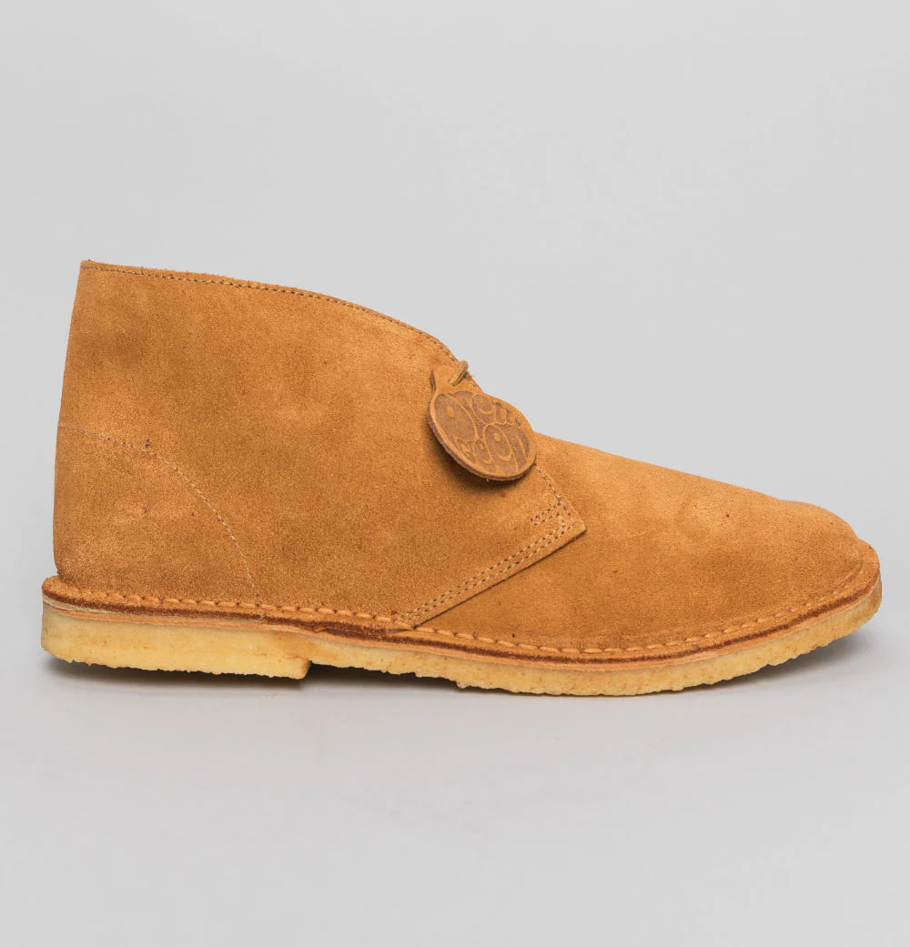 Pretty Green Suede Desert Boots Tan - Image 2