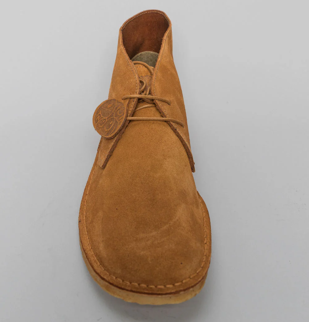Pretty Green Suede Desert Boots Tan - Image 3