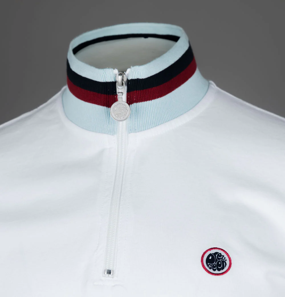 Pretty Green Tilby Cycling Top White - Image 3