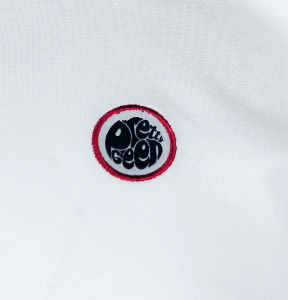 Pretty Green Tilby Cycling Top White - Image 4