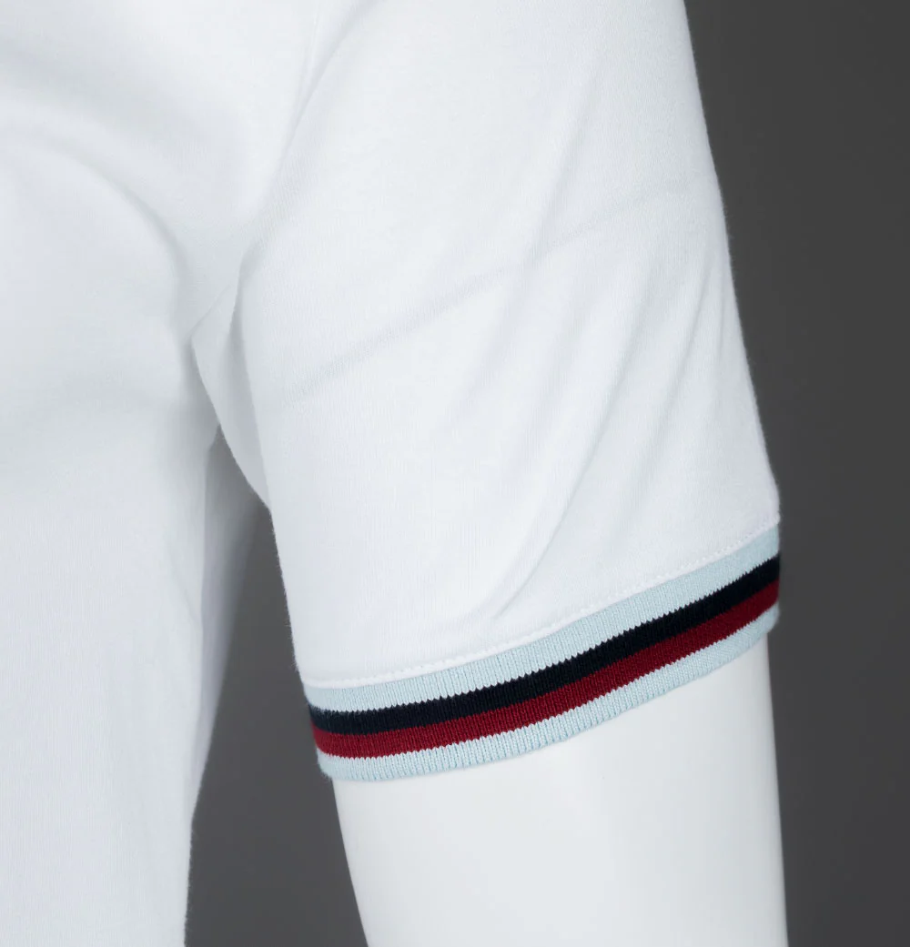 Pretty Green Tilby Cycling Top White - Image 5