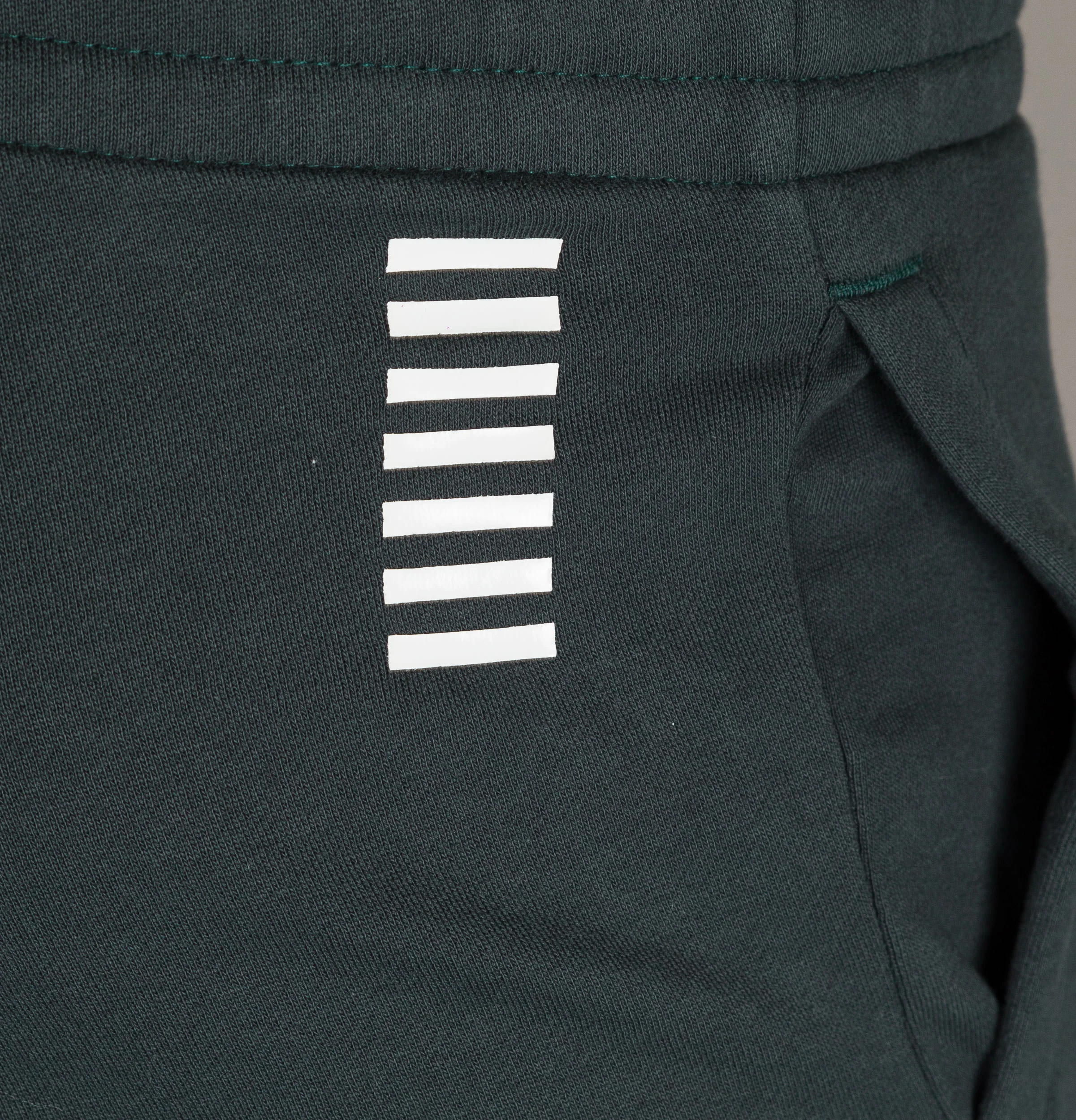 EA7 Rubber Box Logo Joggers Night Blue - Image 6