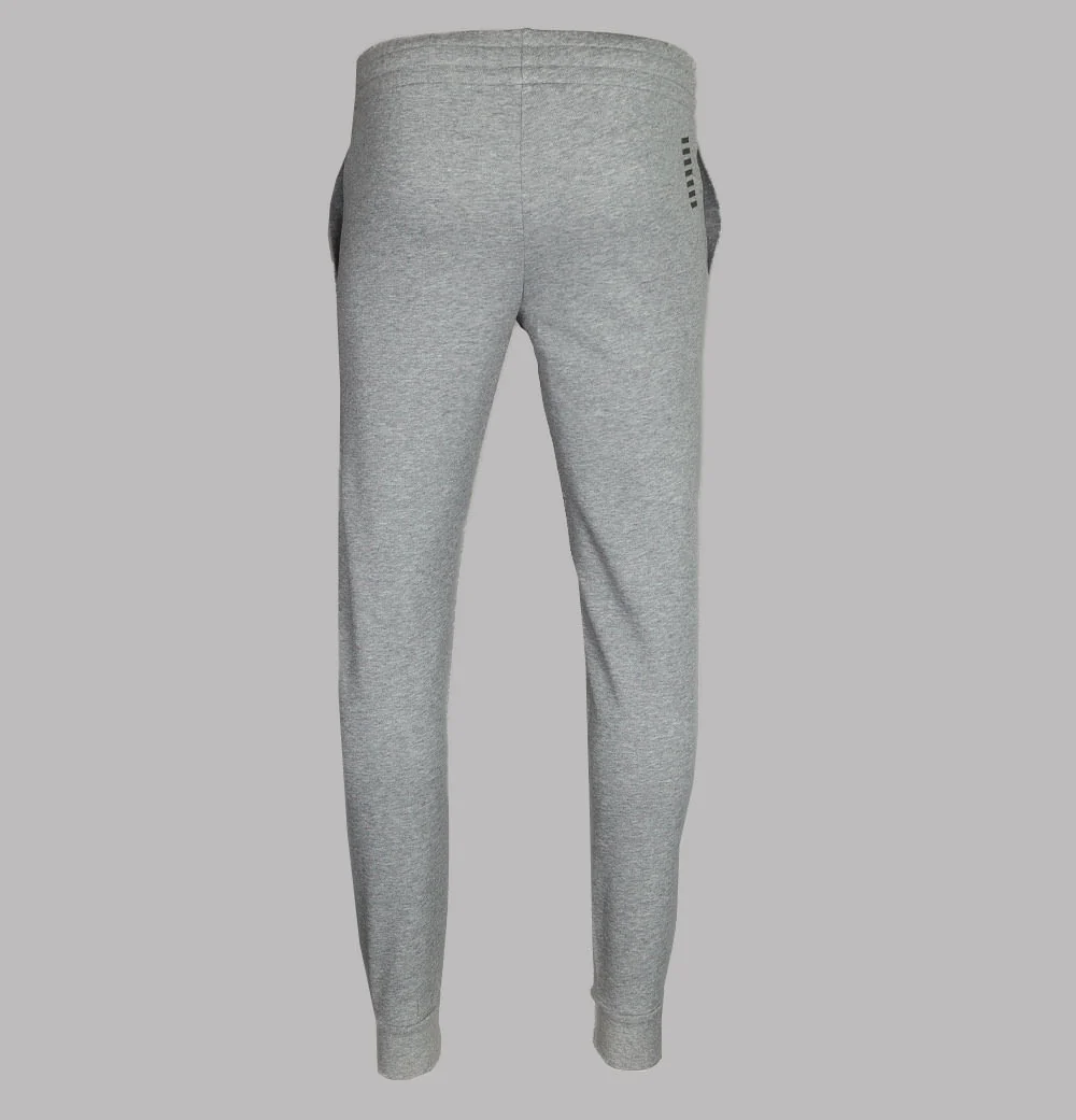 EA7 Rubber Box Logo Joggers Grey - Image 3