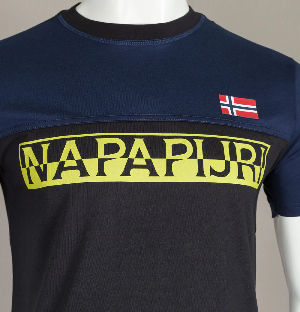 Napapijri Saras T-Shirt Black - Image 4