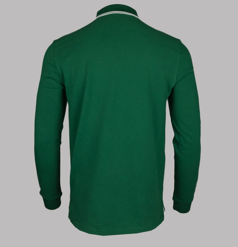 Sergio Tacchini 020 LS Polo Shirt Eden/Gardenia - Image 2