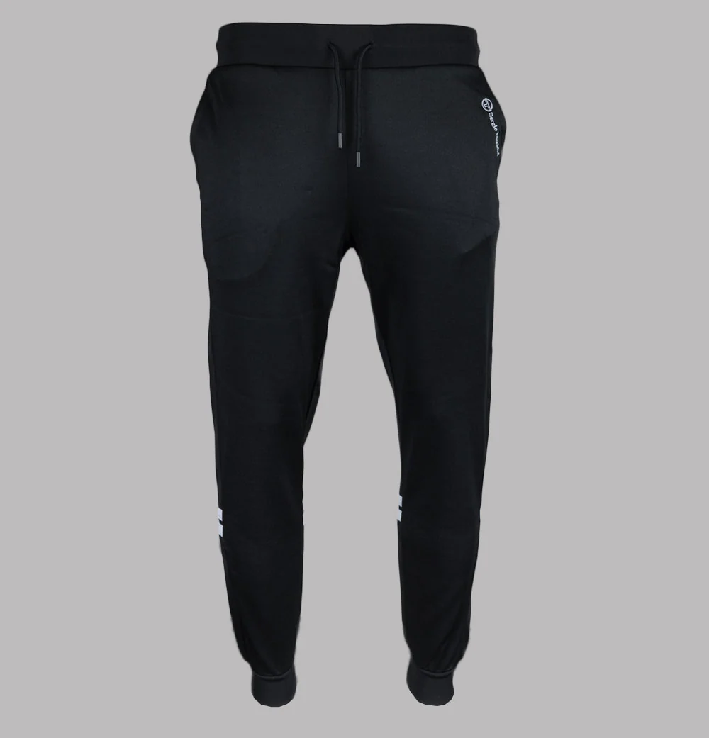 Sergio Tacchini Blow Track Pants Black/White - Image 2