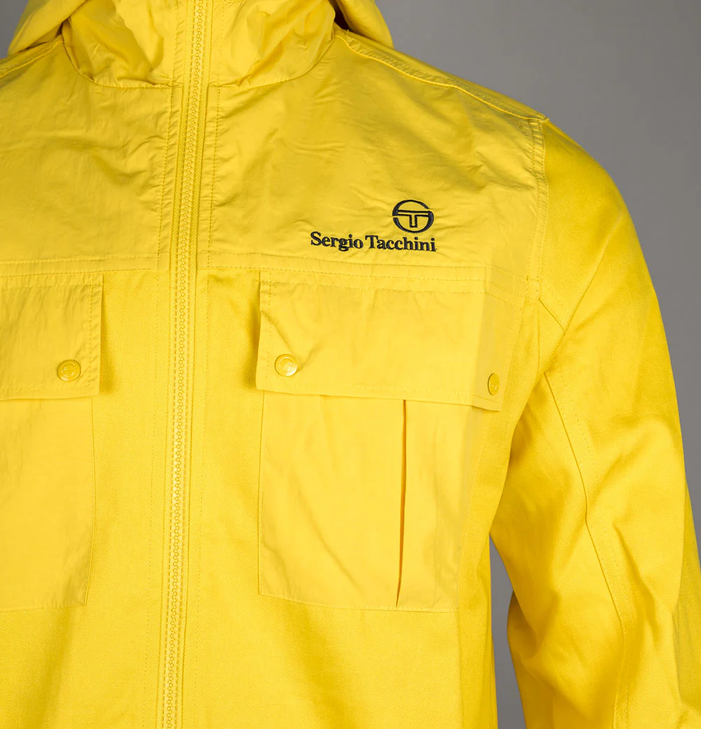 Sergio Tacchini Calisti Hooded Jacket Mango Mint - Image 3