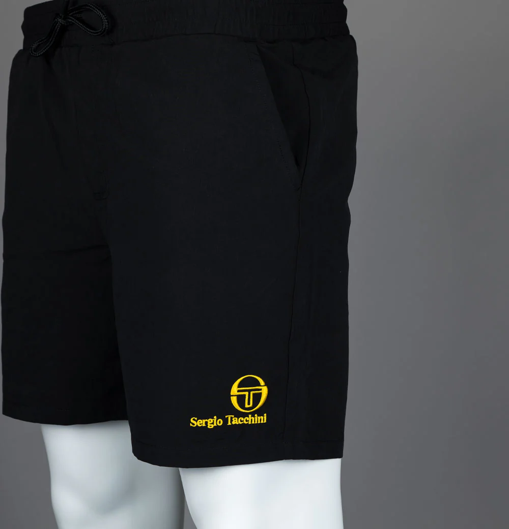 Sergio Tacchini Cordosa Swim Shorts Black - Image 5
