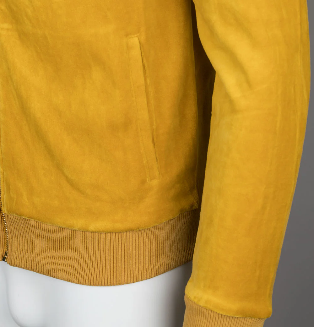 Sergio Tacchini Court Velour Track Top Arrowwood - Image 4