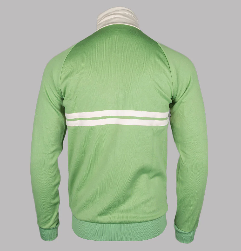 Sergio Tacchini Dallas Tracksuit Top Jade Green/Pearled Ivory - Image 2