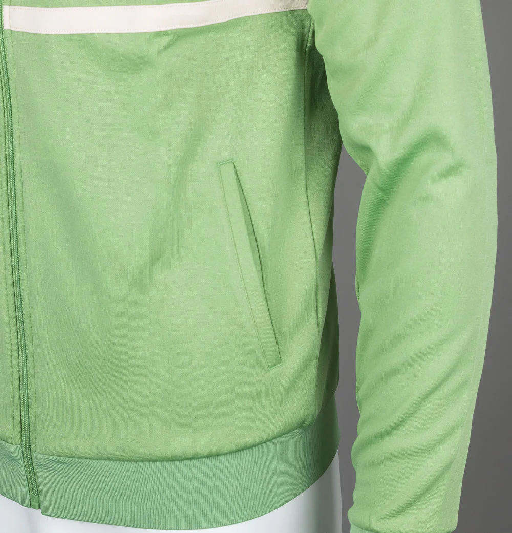Sergio Tacchini Dallas Tracksuit Top Jade Green/Pearled Ivory - Image 5