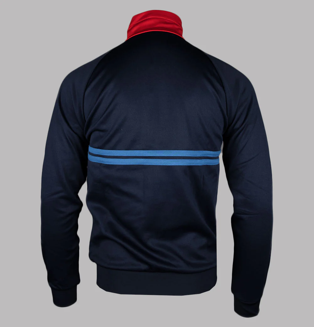 Sergio Tacchini Dallas Tracksuit Top Maritime Blue/Adrenaline Rush/Nautical Blue - Image 2