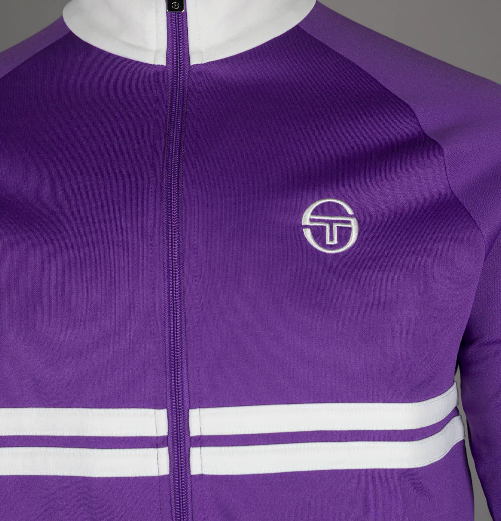 Sergio Tacchini Dallas Tracksuit Top Pansy/Gardenia - Image 3