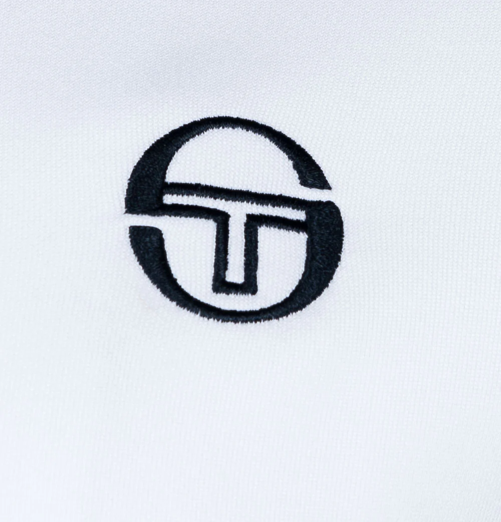 Sergio Tacchini Dallas Tracksuit Top White/Adrenaline Rush - Image 4