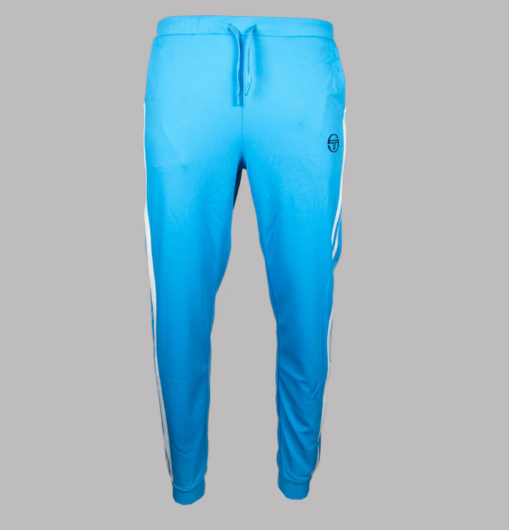 Sergio Tacchini Damarindo Track Pants Azure Blue/Gardenia - Image 2