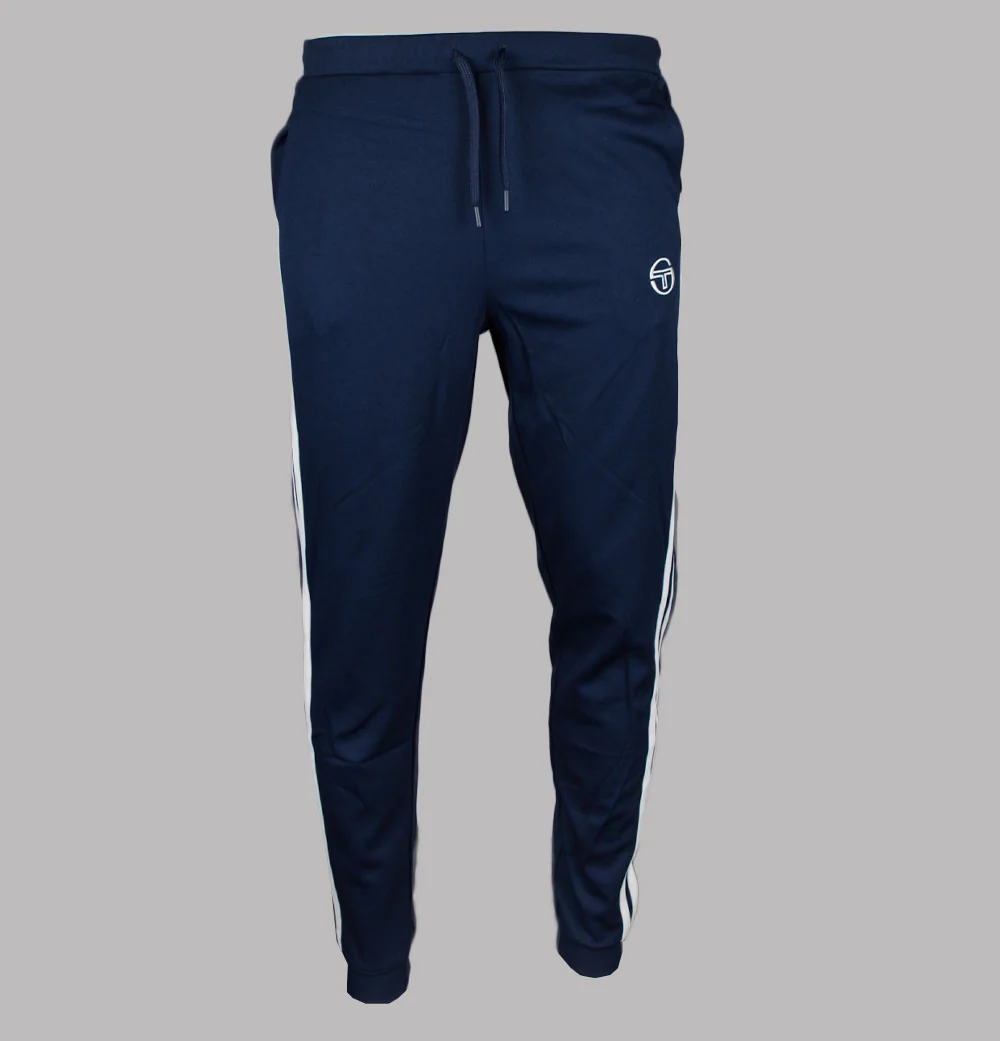 Sergio Tacchini Damarindo Track Pants Maritime Blue/Gardenia - Image 2