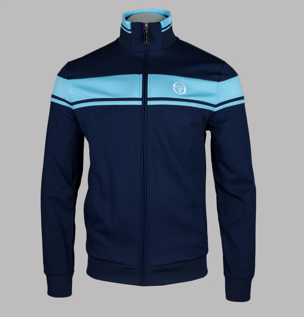 Sergio Tacchini Damarindo Tracksuit Top Maritime Blue/Baltic Sea