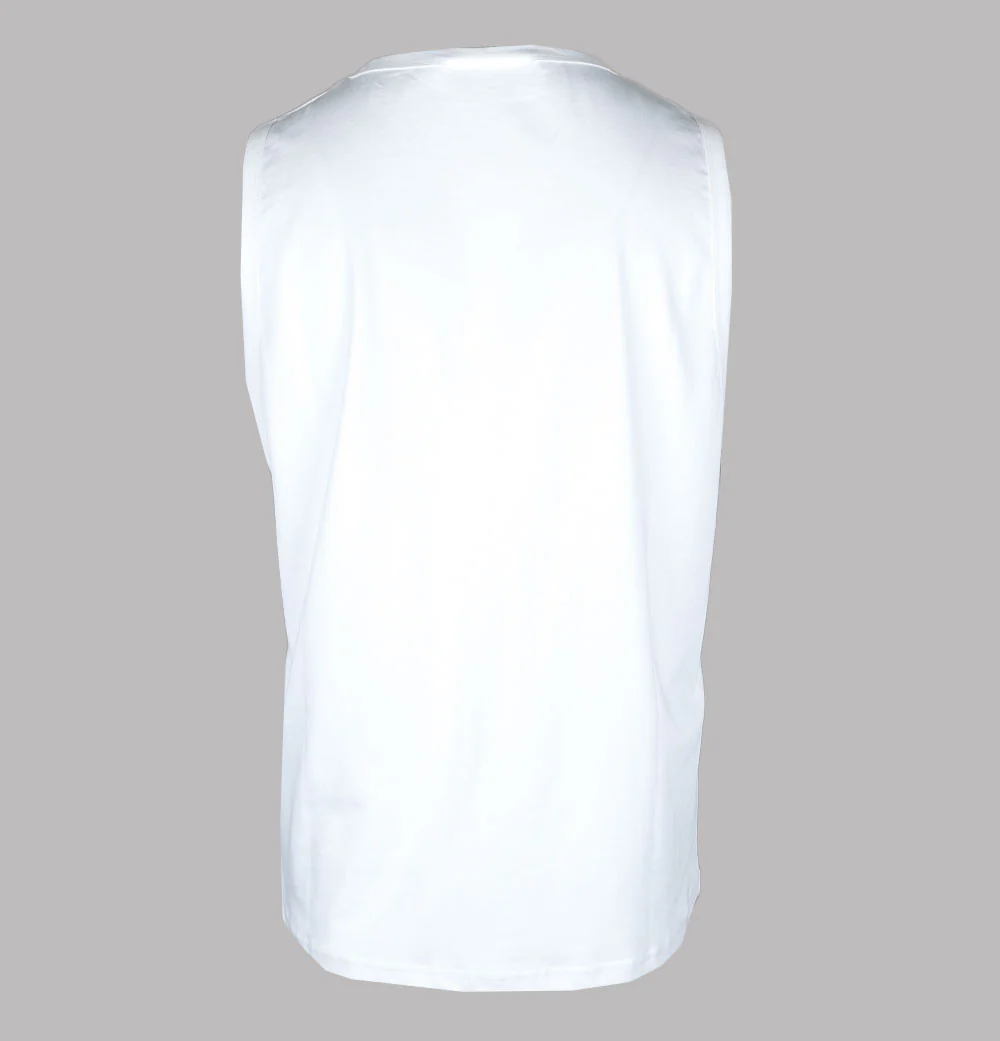 Sergio Tacchini Damarindo Vest White/Maritime Blue - Image 2