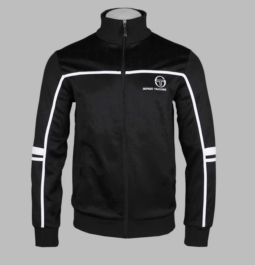 Sergio Tacchini Frankie Track Top Black/White