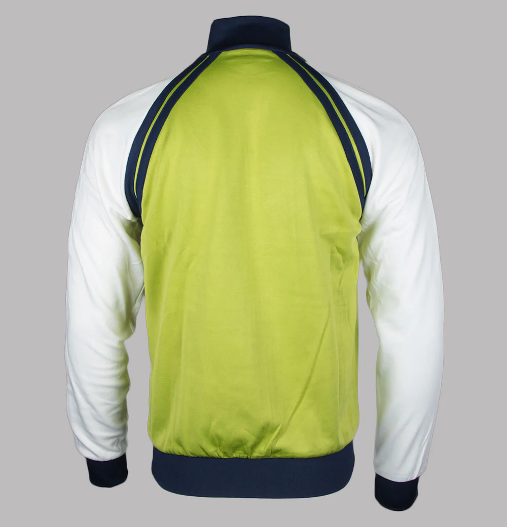 Sergio Tacchini Ghibli Tracksuit Top Dark Citron/Gardenia/Maritime Blue - Image 2